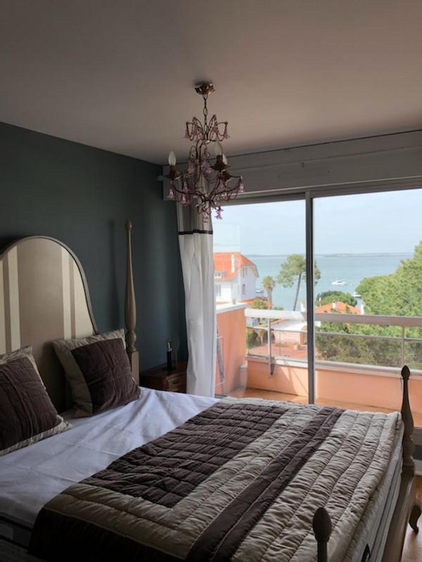 Appt T2 Avec Vue Exceptionnelle Sur Le Bassin D'Arcachon Apartment Luaran gambar
